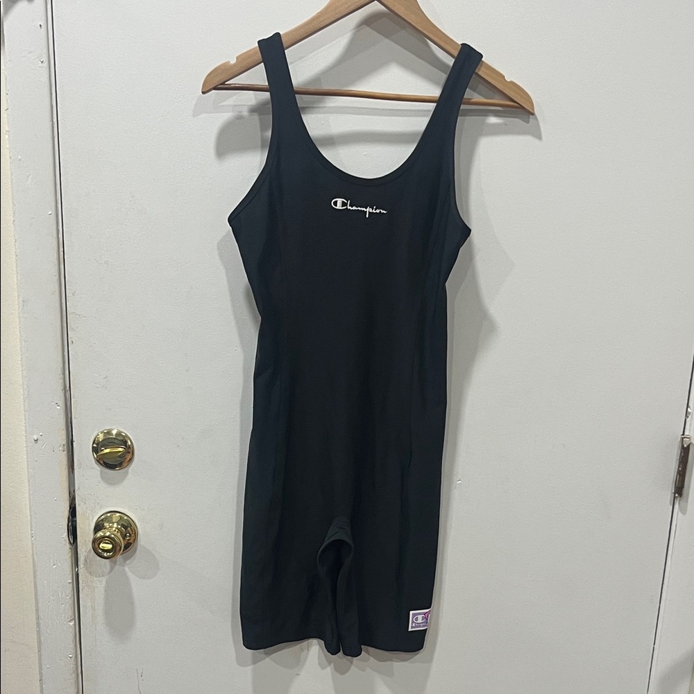Champion Dark Sleeveless Bodysuit
